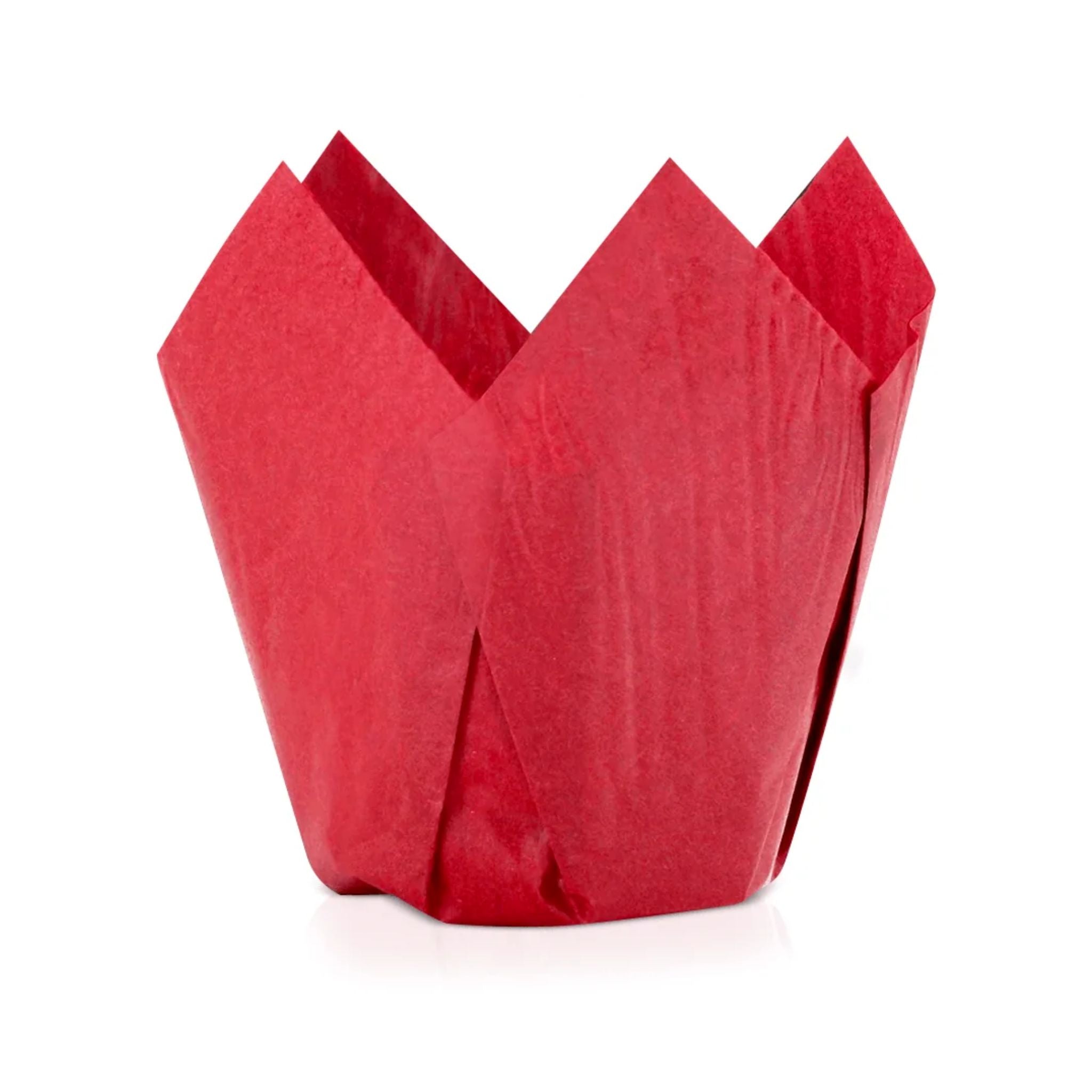Capacillo Tulipan Rojo, Paq. 60 Piezas