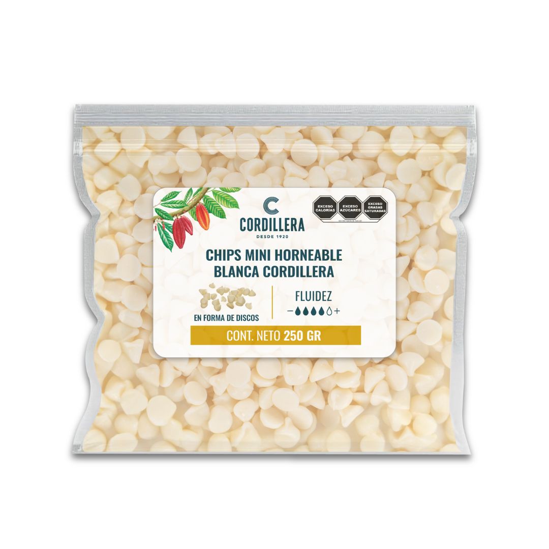 Chips Blancas Horneables Cordillera 9,000, 250 gr