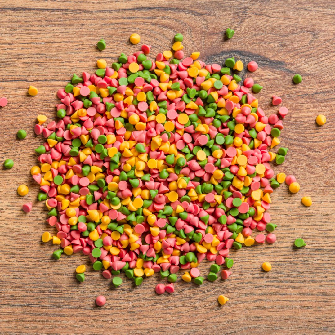 Chips Colores Tutti Fruti Cordillera, 500 gr