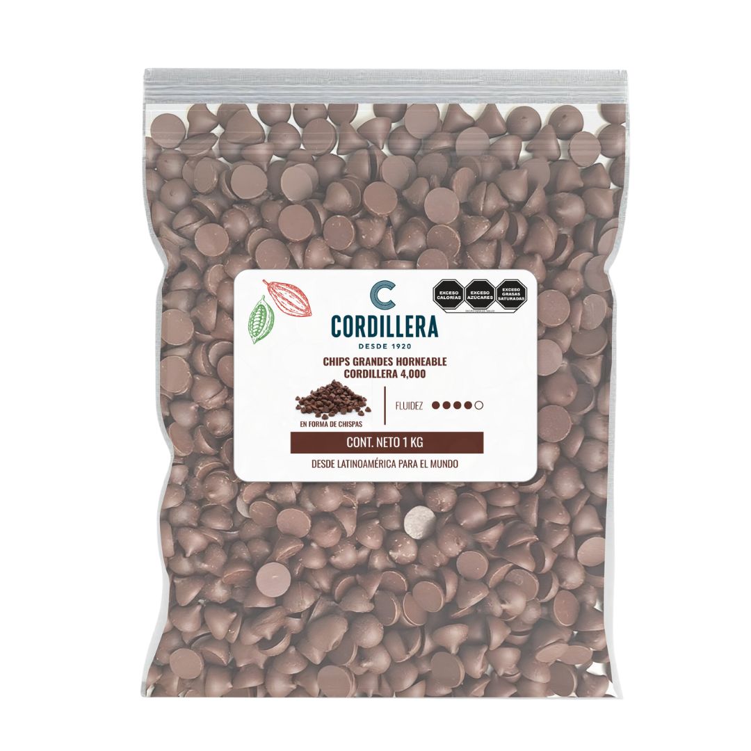 Chips Grandes 4,000 Horneables Cordillera, 1 kg
