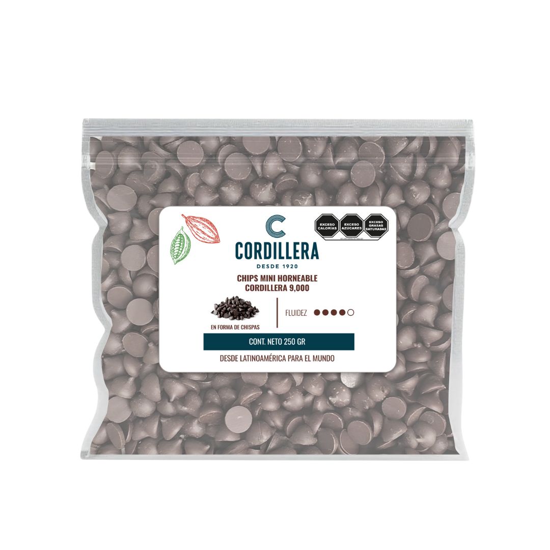 Chips Mini 9,000 Horneables Cordillera, 250 gr