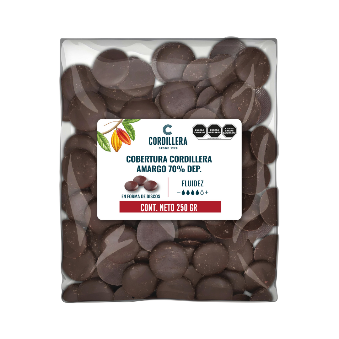 Cob. Cordillera 70% Dep., 250 gr