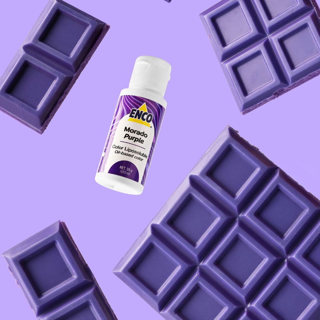 Color Morado Liposoluble Enco 35gr