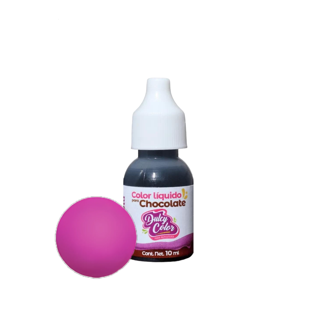 Color Liquido Para Chocolate Gotero 10 Ml Morado