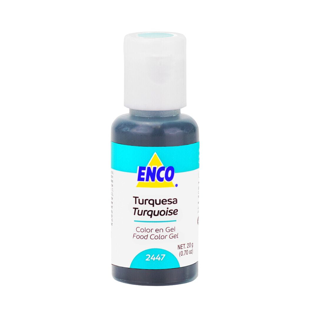 Colorante Enco Gel Turquesa 20ml