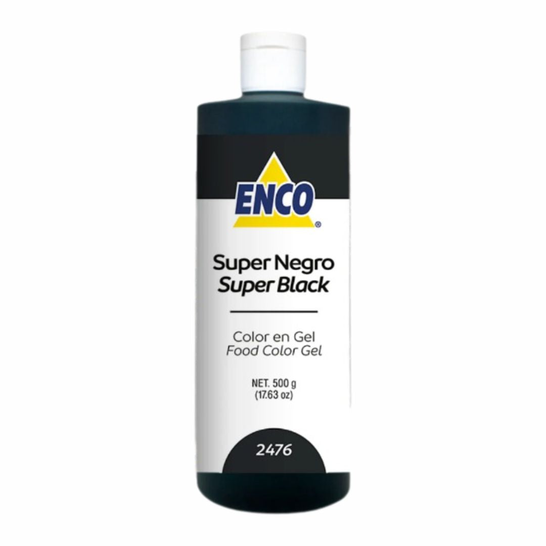 Colorante Super Negro en Gel Enco 500gr