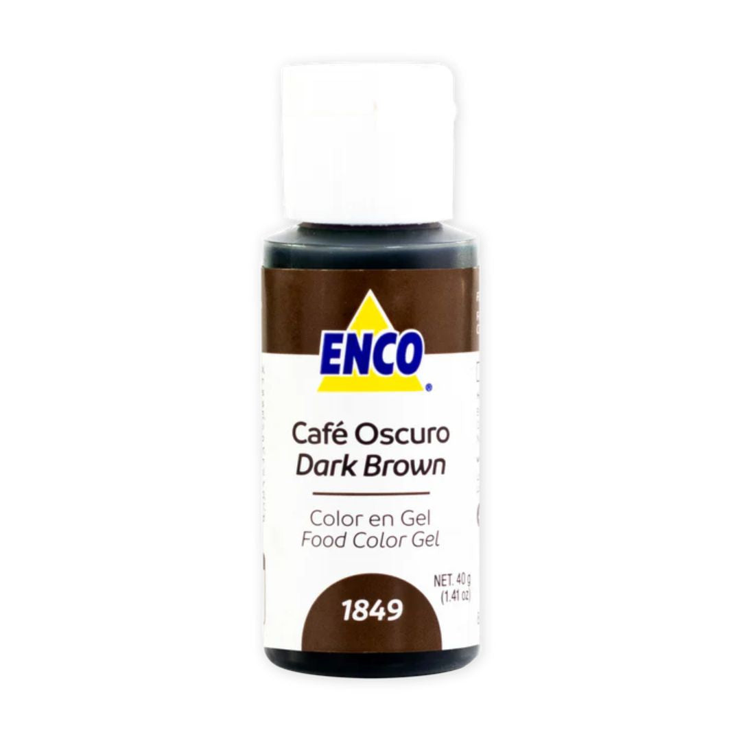 Colorante Enco Cafe Oscuro Bote 40Ml