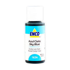 Colorante Enco Gel Azul Cielo Bote 40Ml