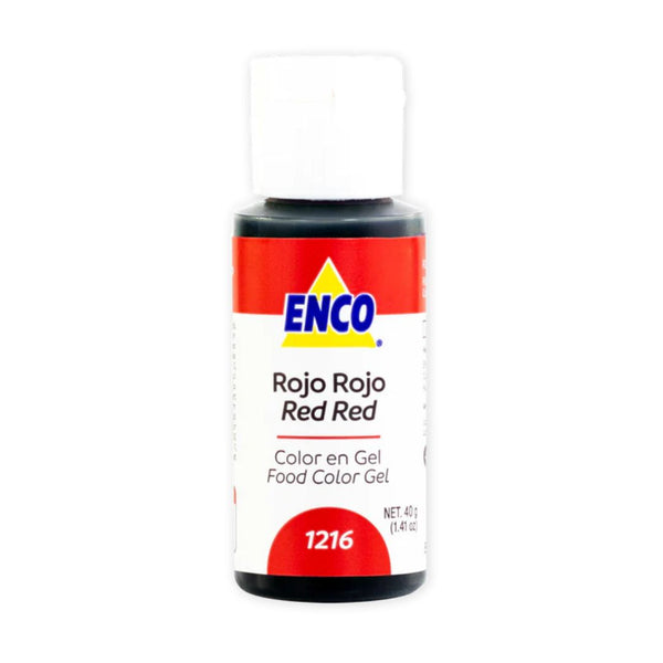 Colorante Enco Rojo-Rojo Bote 40Ml