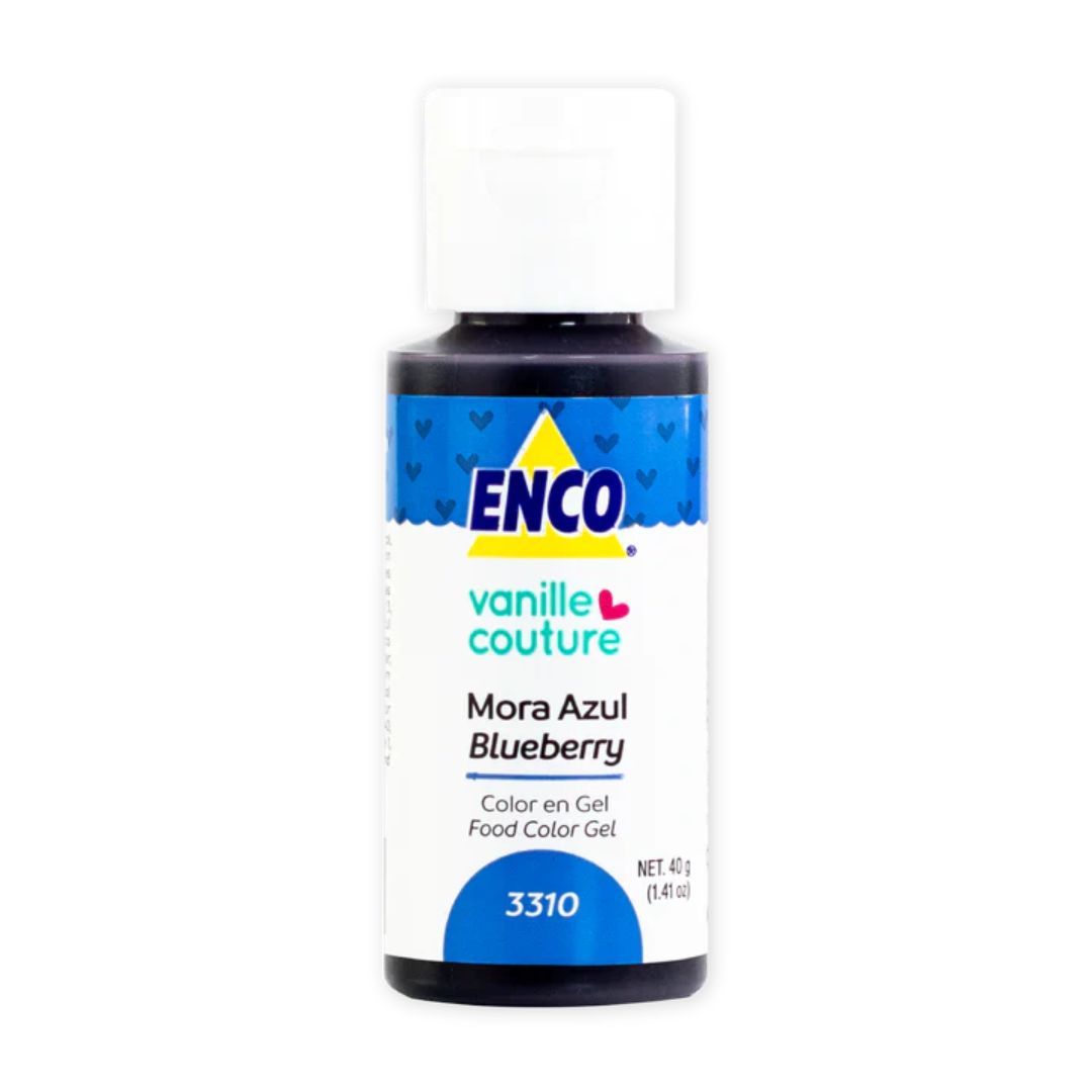 Colorante Enco Tono Mora Azul Gel Bote 40ml