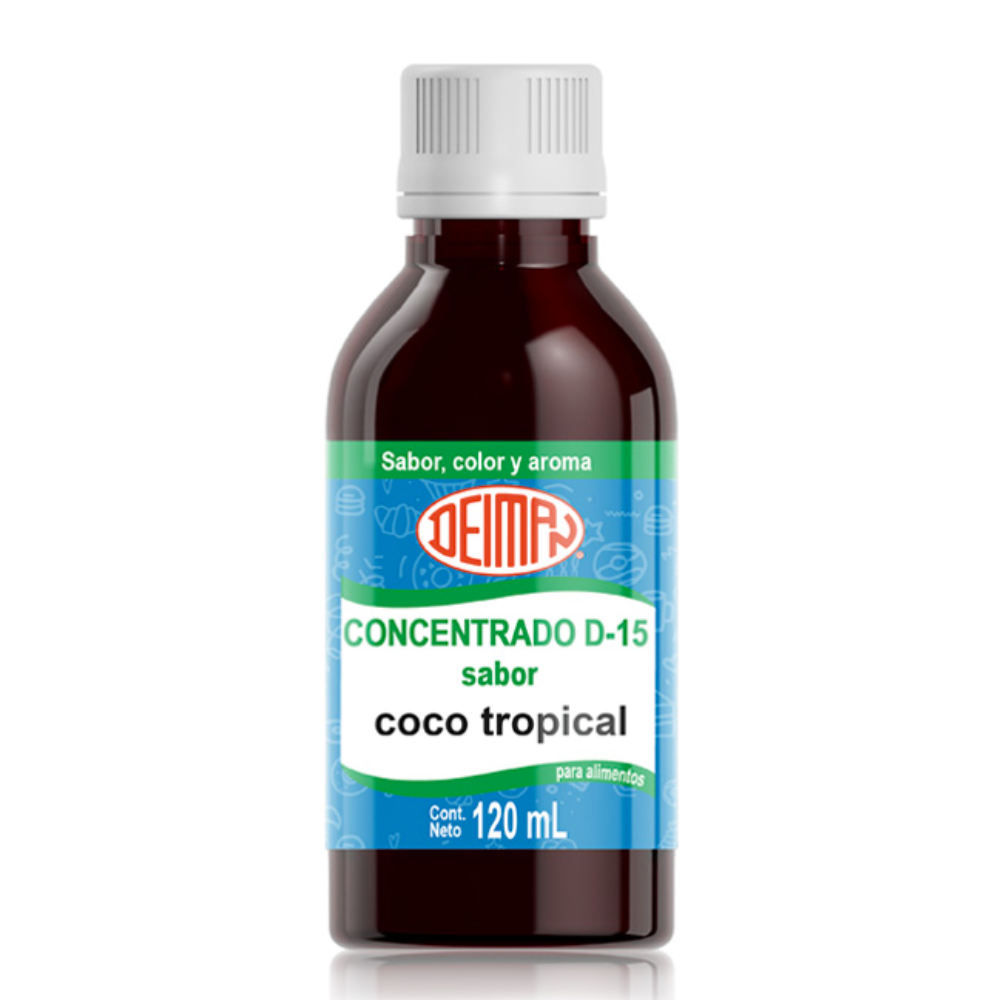 Concentrado Coco Tropical D-15 120Ml