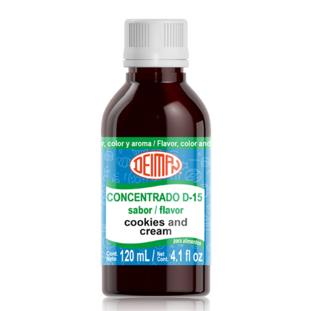 Concentrado Cookies & Cream Deiman D-15 120Ml