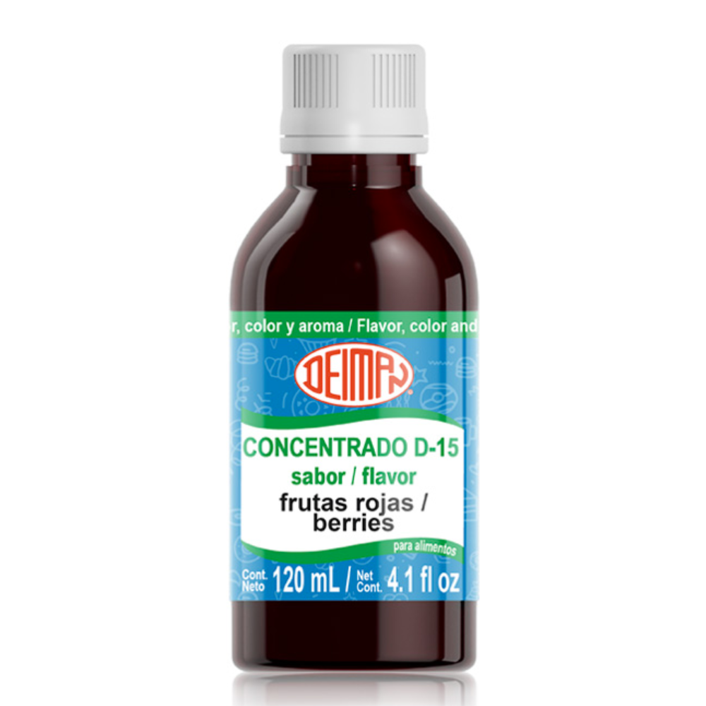 Concentrado Deiman  Frutos Rojo D-15 120ml