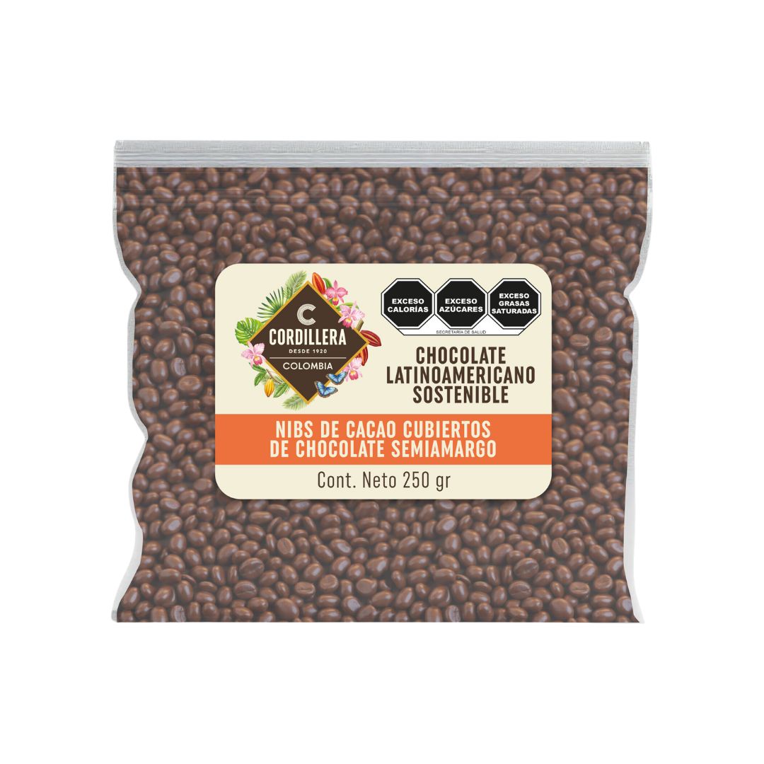 Cordillera Nibs De Cacao 53%, Bolsa 250gr