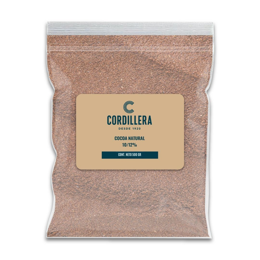 Cordillera Cocoa Natural 10/12%, 500 gr
