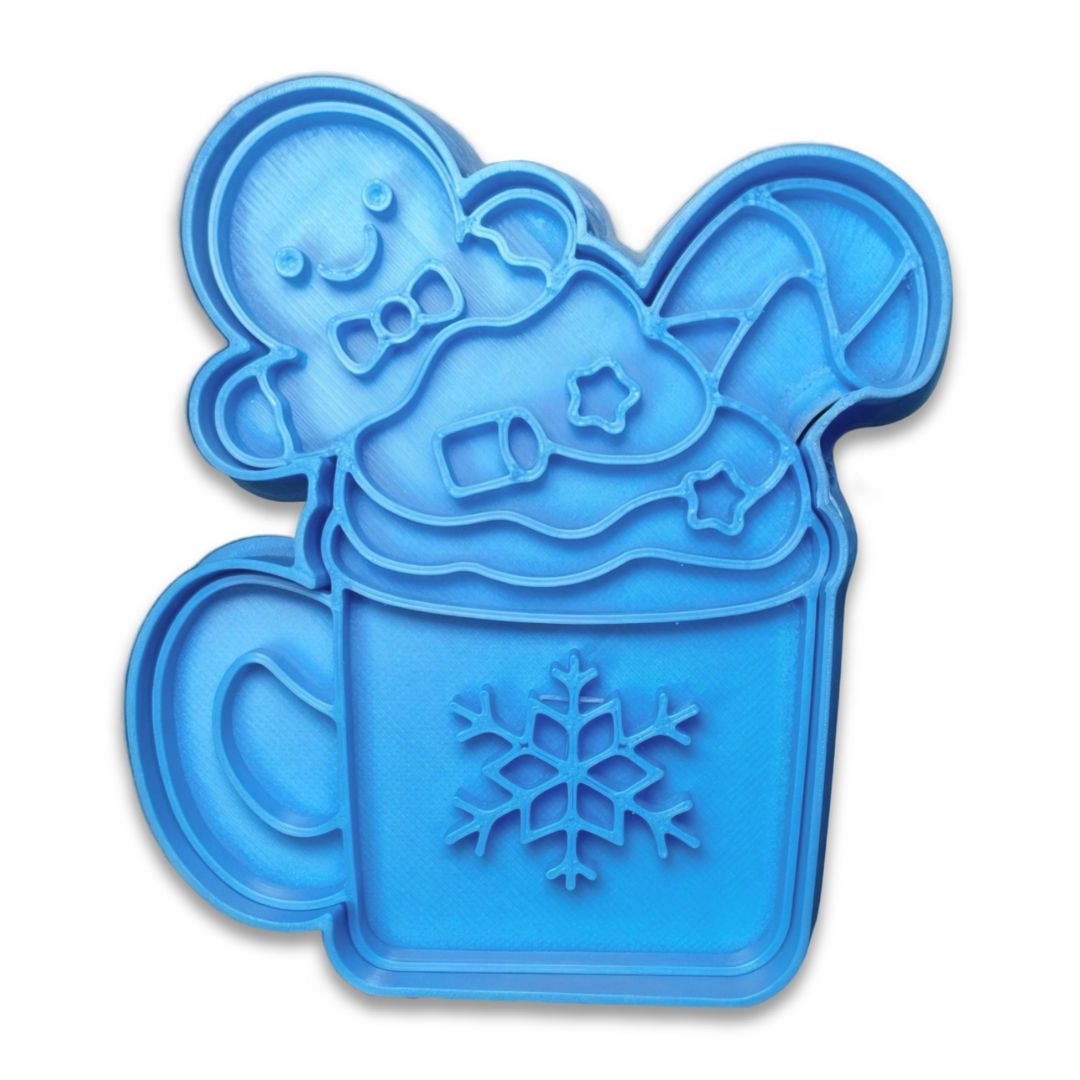 Cortador/Marcador Taza Navideña