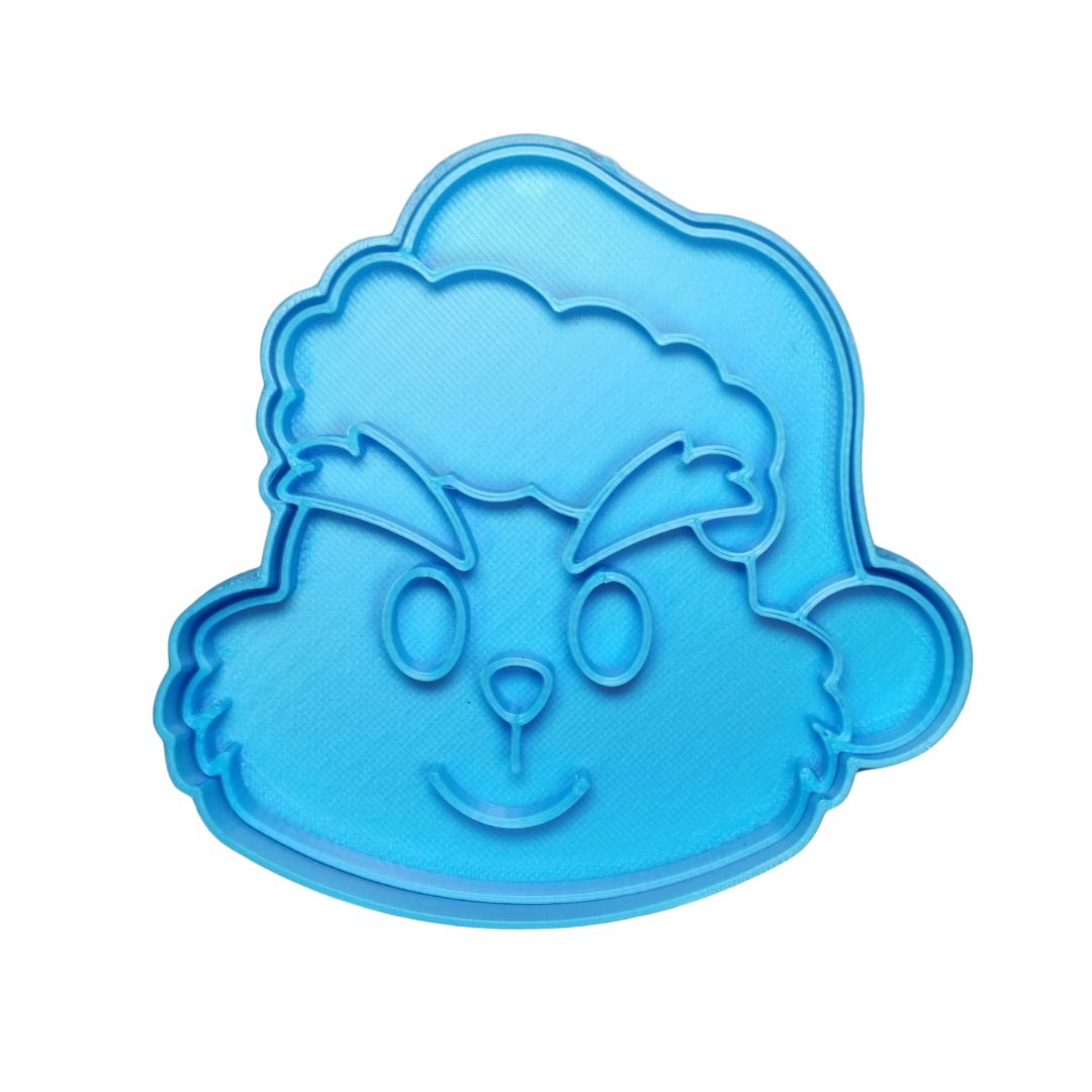 Cortador/Marcador Cara de Grinch