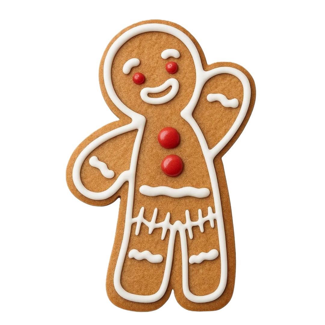Cortador/Marcador Galleta de Jengibre Saludando