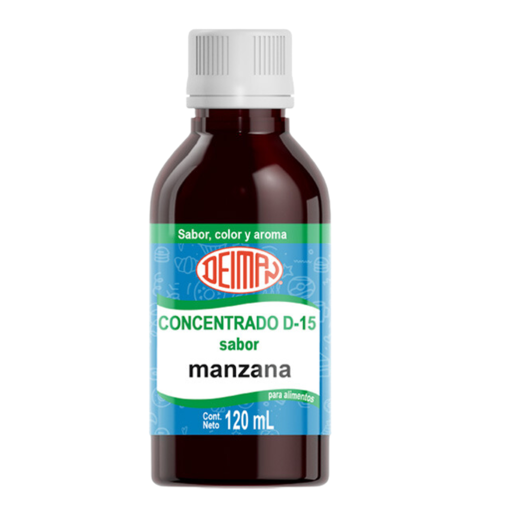 Concentrado Deiman Manzana D-15 120ML