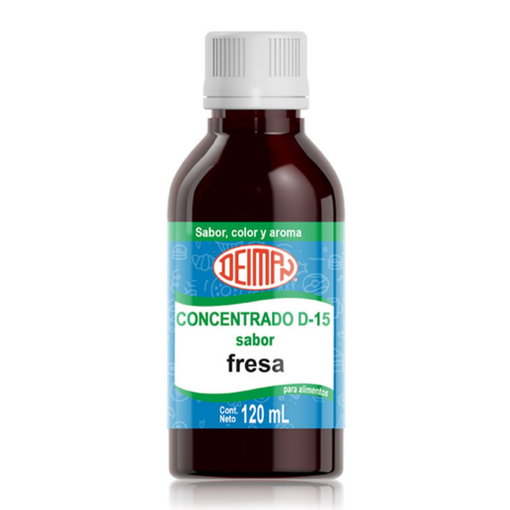 Concentrado Deiman Fresa D-15 120ML