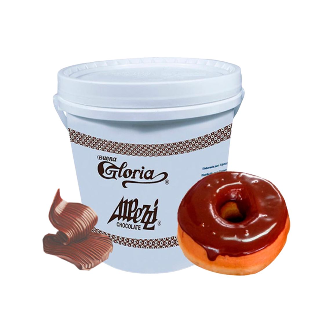 Glaseado Icing Sabor Chocolate Alpezzi, Bote 500gr.