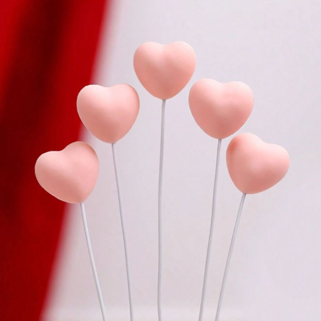 Globito de Corazón Paq. 5 pzas