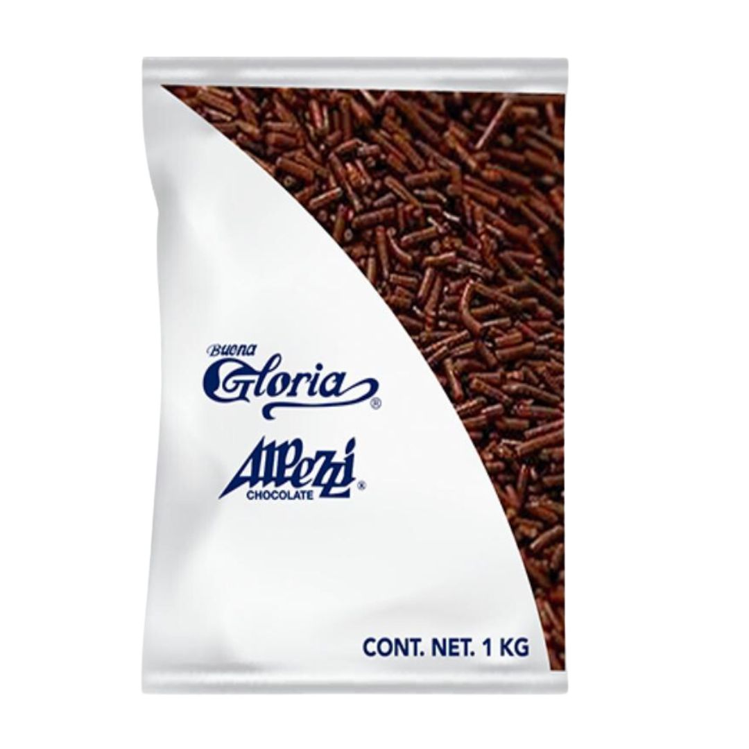 Granillo Alpezzi Chocolate Semi-Amargo, 1KG.