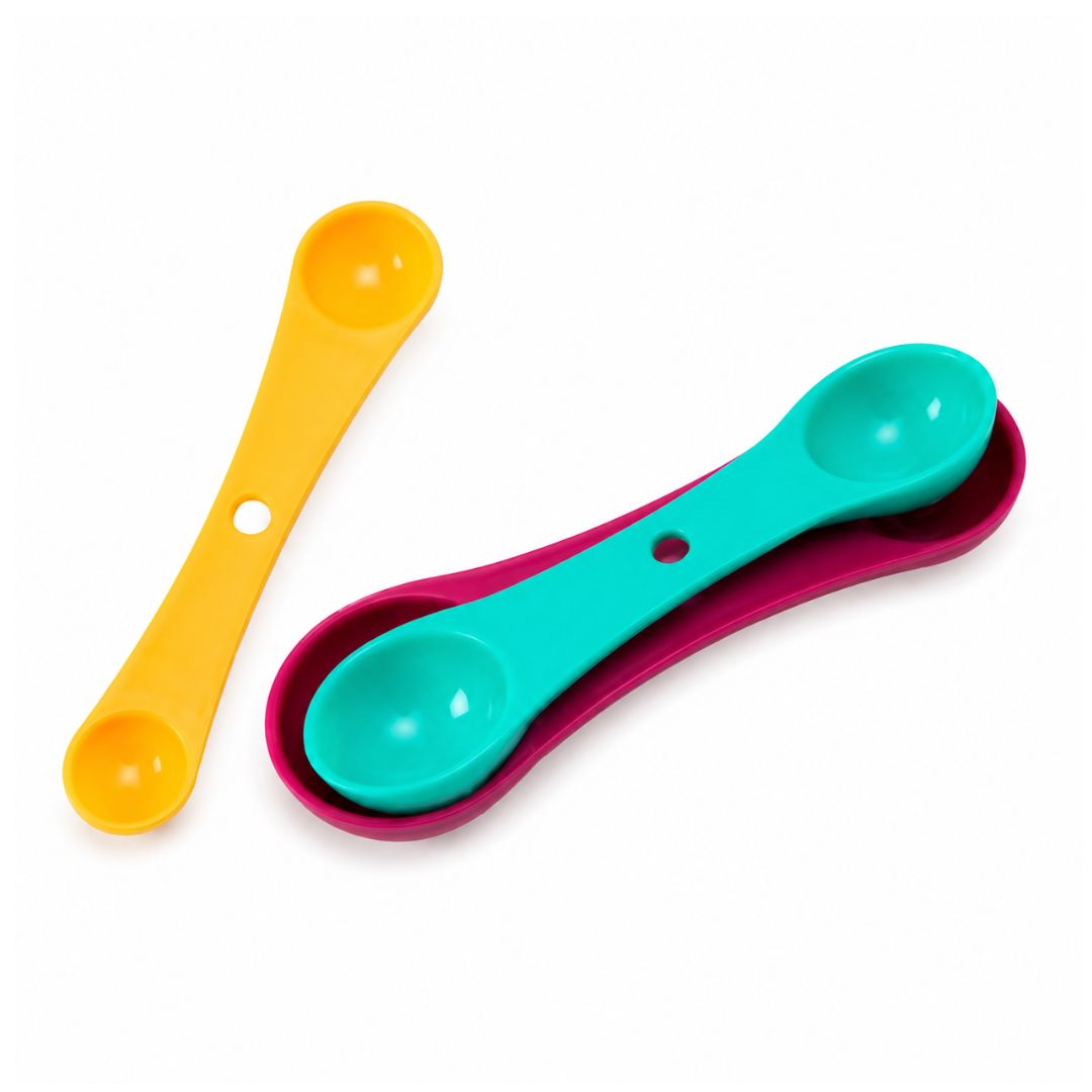 Juego 3 Cucharas Medidoras Dobles Metaltex