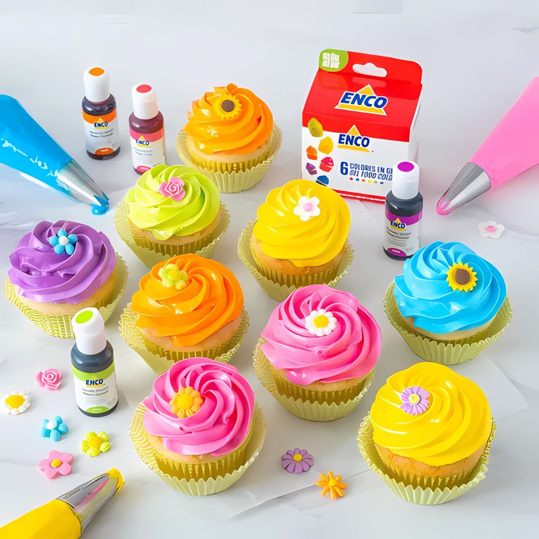 Kit De 6 Colores Neon En Gel De 20Gr