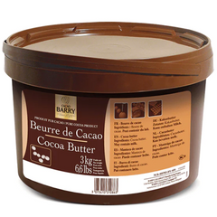 Manteca De Cacao 100% Callebaut Cubeta 3 kg
