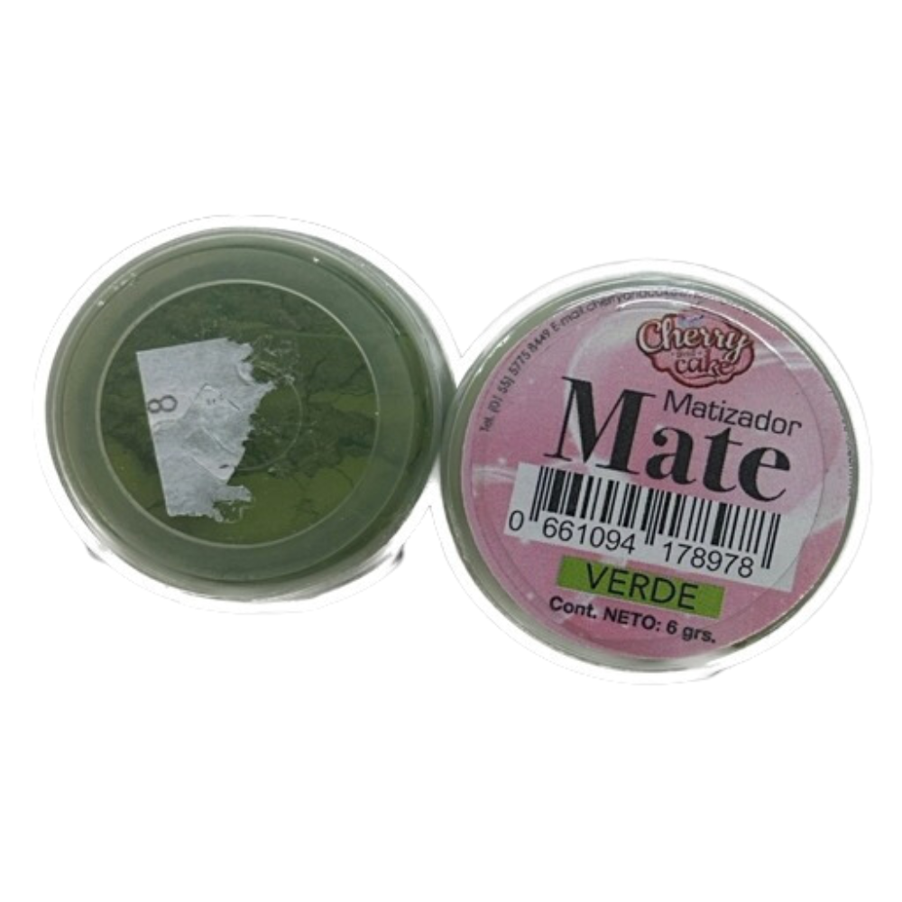 Matizador Mate Verde Cherry & Cake