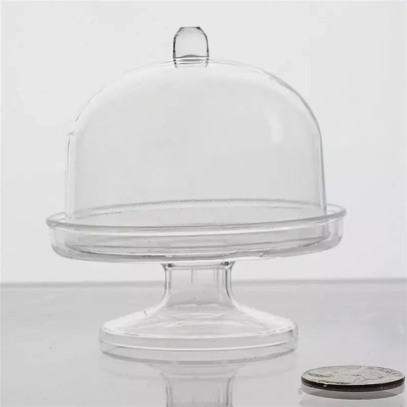 Mini Cupula Cristal 6.5x8cm Paquete 6 piezas – El Mundo de la Repostería