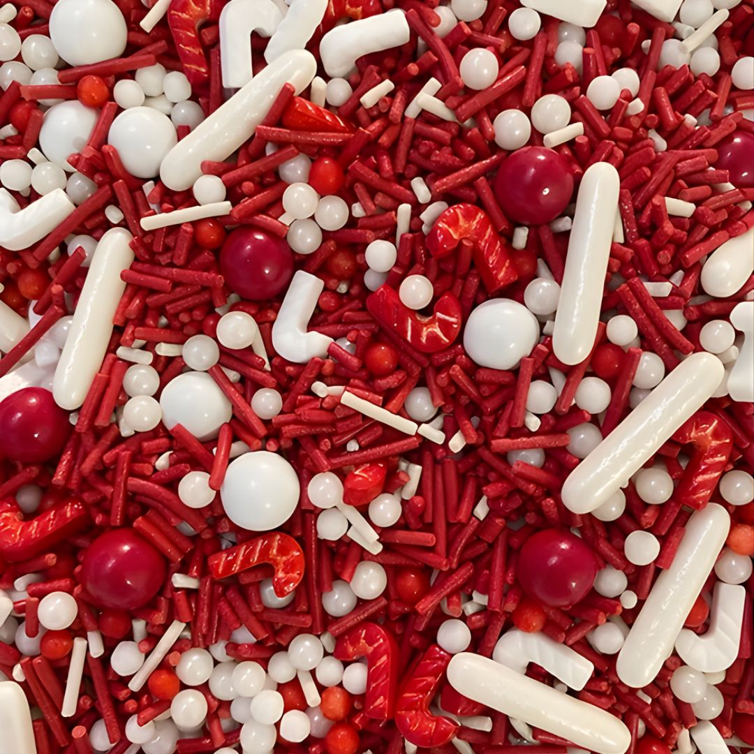 Mix Perlado Caramelo Navideño, 50gr