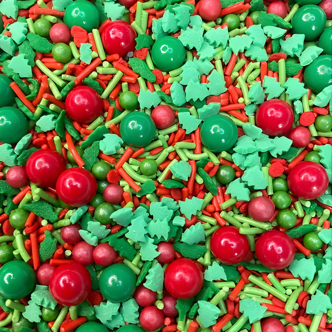 Mix Perlado Arbol Navideño, 100gr