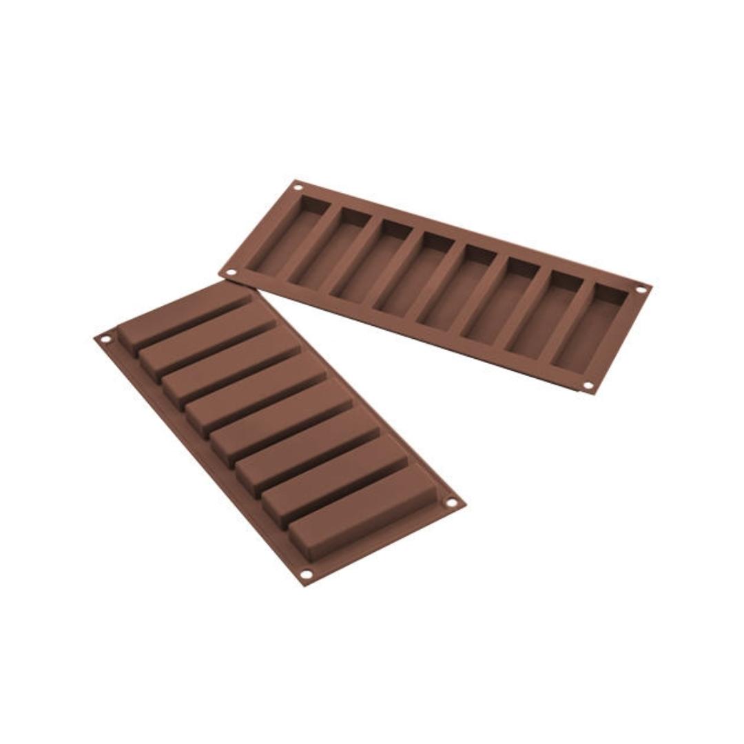 Molde Silicon Barras De Chocolate, 7cm