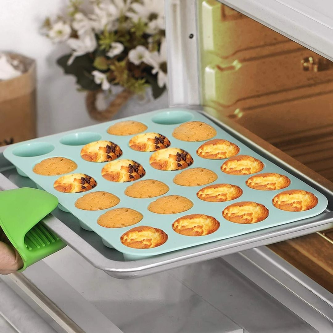 Molde Silicon Cupcake 12 Cavidades, 6.5cm