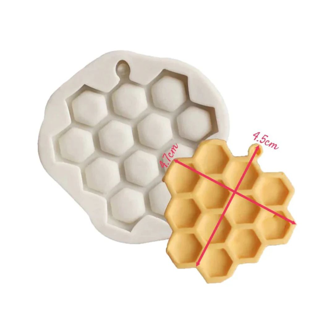 Molde Silicon Panal de Abeja