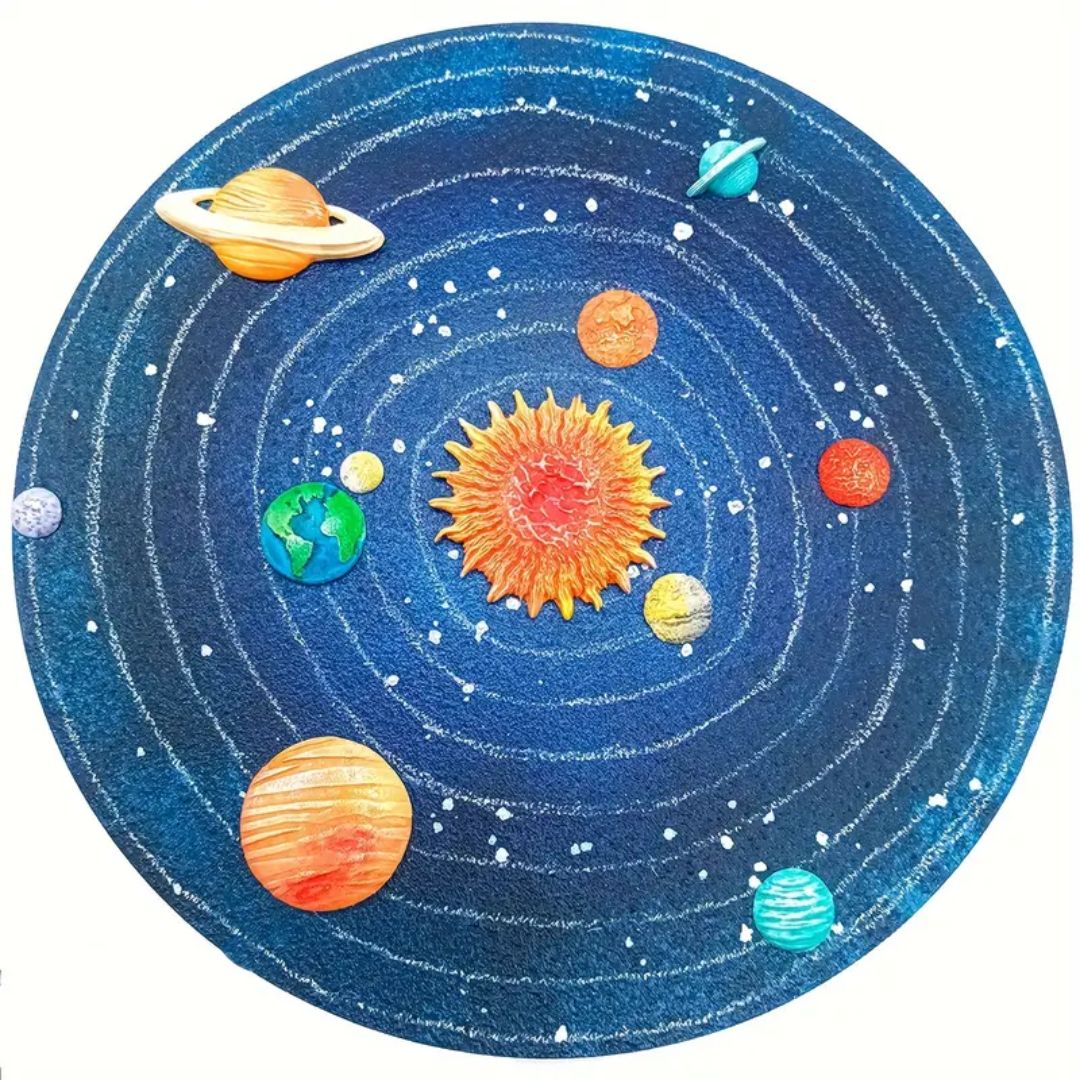 Molde Silicon Para Fondant Planetas