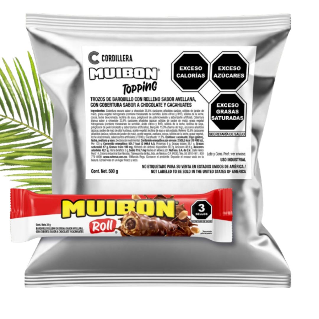 Muibon Topping, Caja 10/500 gr