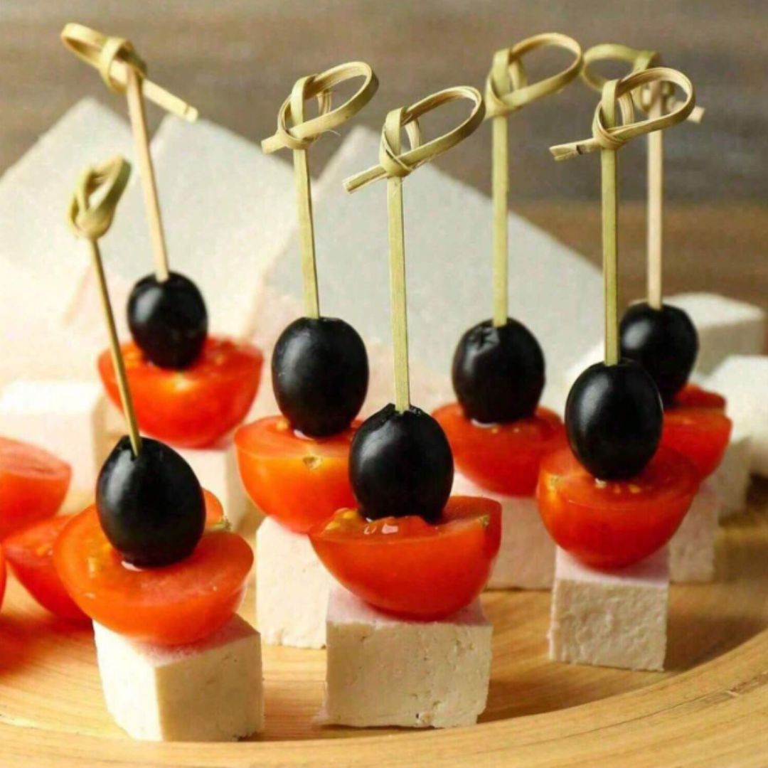 Palillos de Bambú 10 pzas