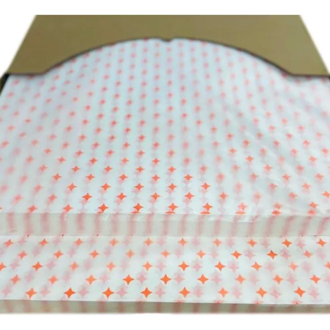 Papel Siliconado Estrella 44X64 cm