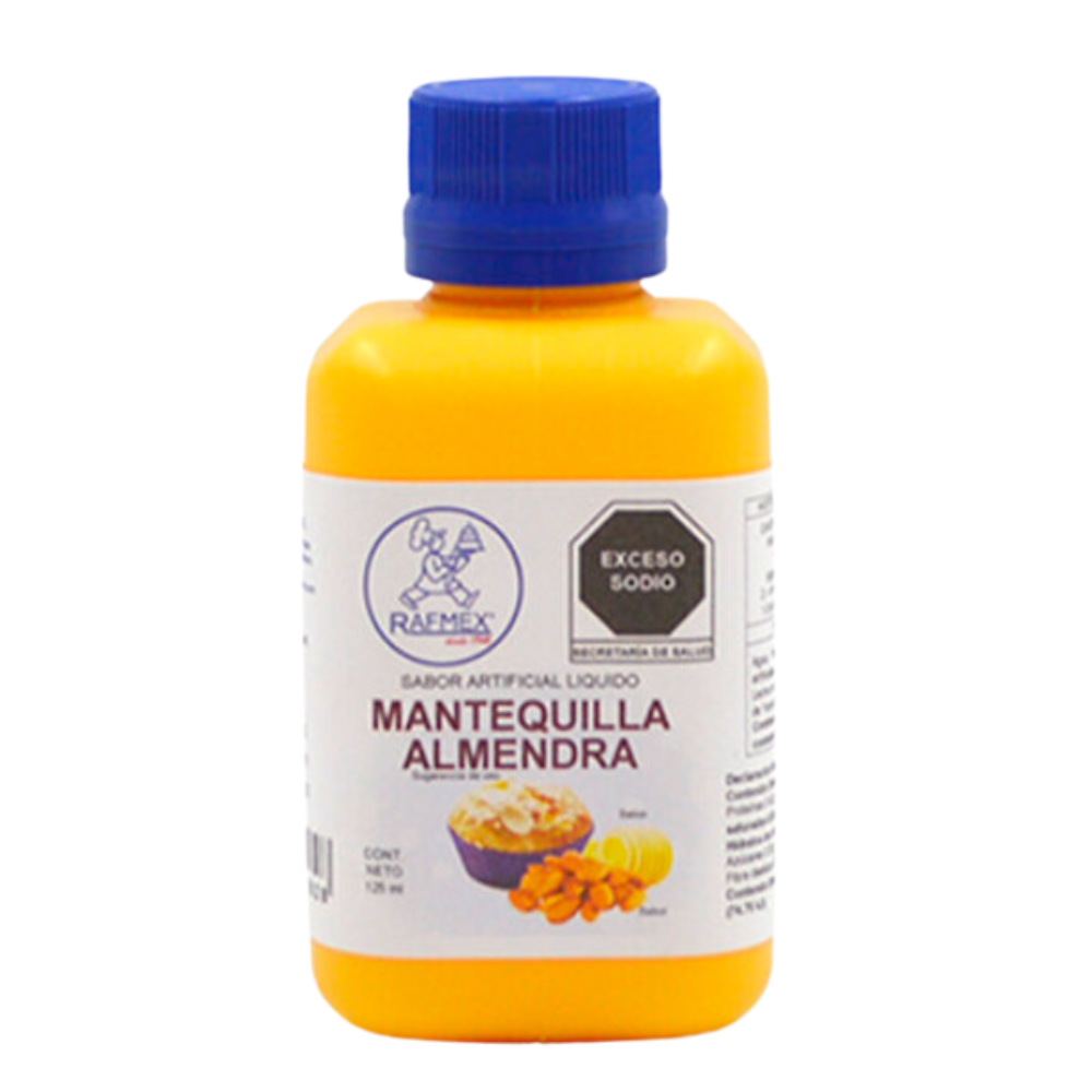 Sabor Mantequilla-Almendra Frasco 125ml