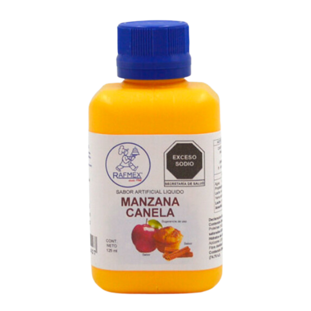 Sabor Manzana Canela Frasco 125ml