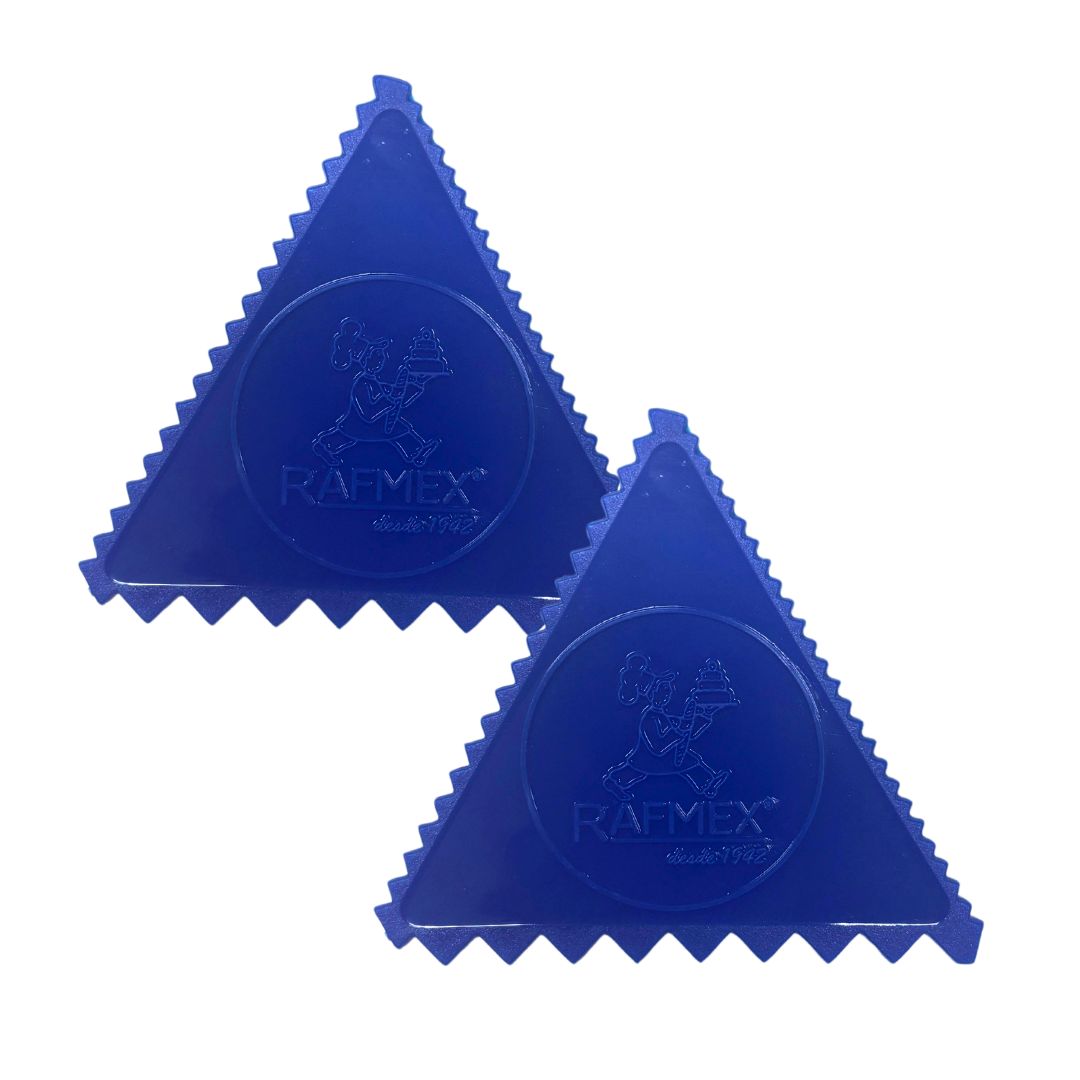 Set 2 Raspas Triangulares Rafmex