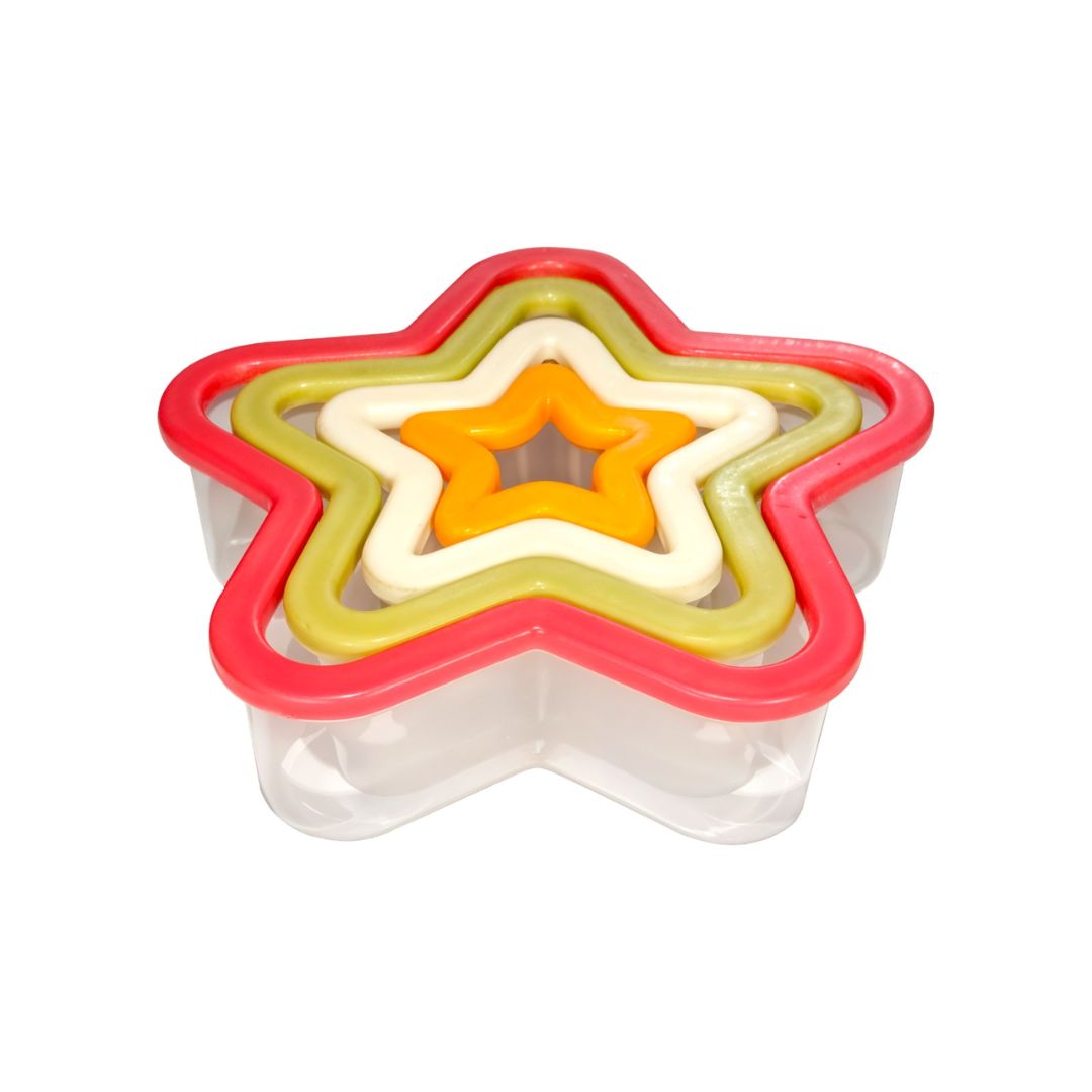 Set 4 Cortadores Estrella