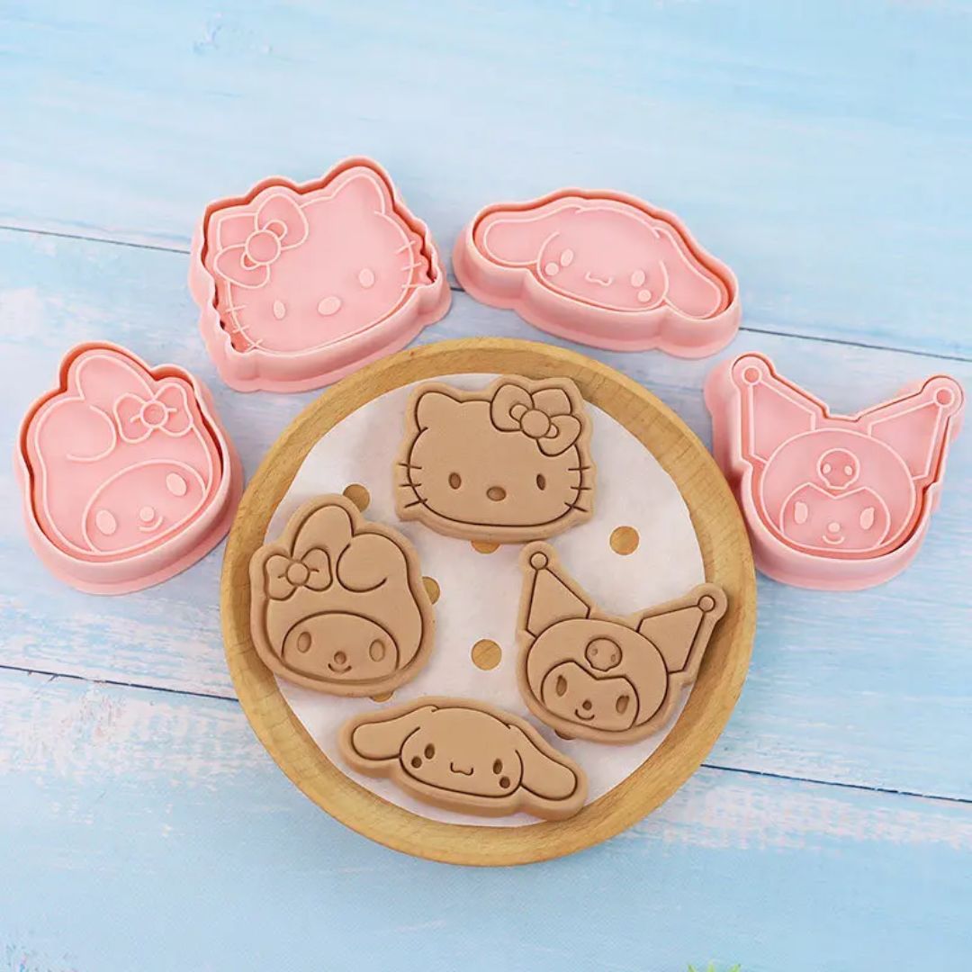 Cortador/Marcador Sanrio 4 pzas