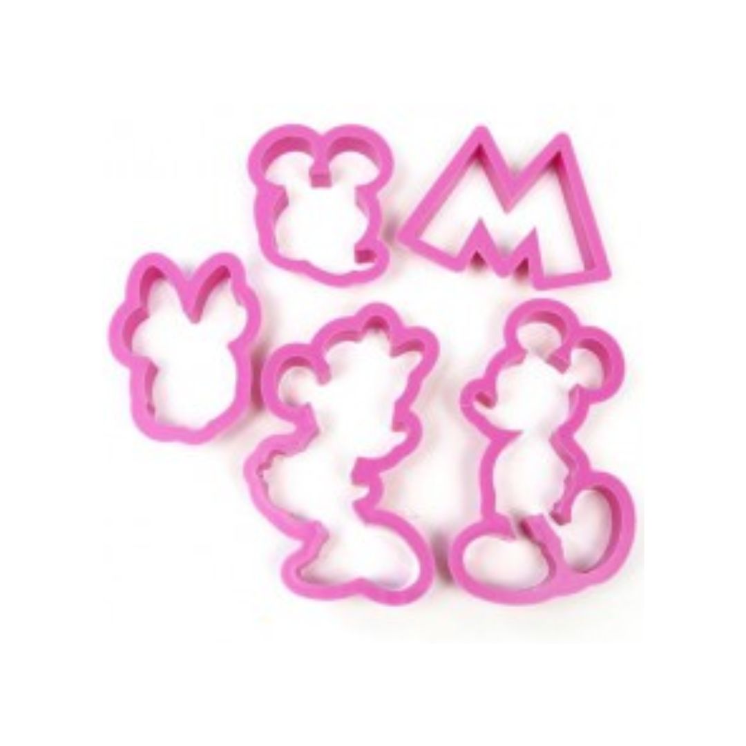 Set Cortadores Mickey Mouse 5 Piezas