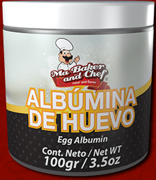 Albumina De Huevo 100 Grs - El Mundo de la Repostería