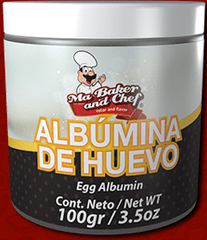 Albumina De Huevo 100 Grs - El Mundo de la Repostería