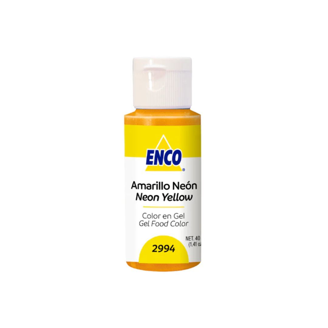 Colorante Enco Amarillo Neon Bote 40Ml